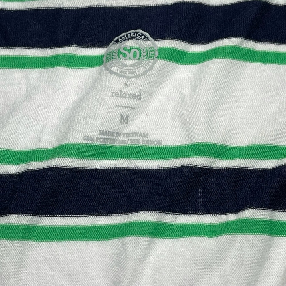SO Retro VTG Striped Ringer Racerback Tank Top - Picture 5 of 5